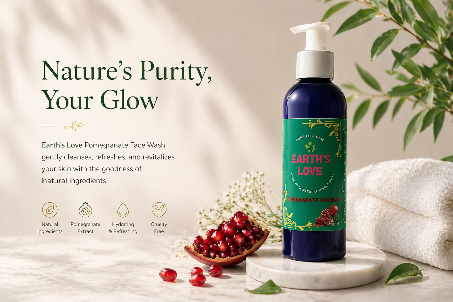 Pomegranate Facewash
